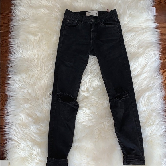 garage black ripped jeans - Picture 2 of 3